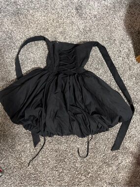 BABY BOO NWT MARICIA MINI DRESS BLACK